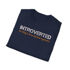 Introverted But Willing to Discuss Baptismal Regeneration Tee