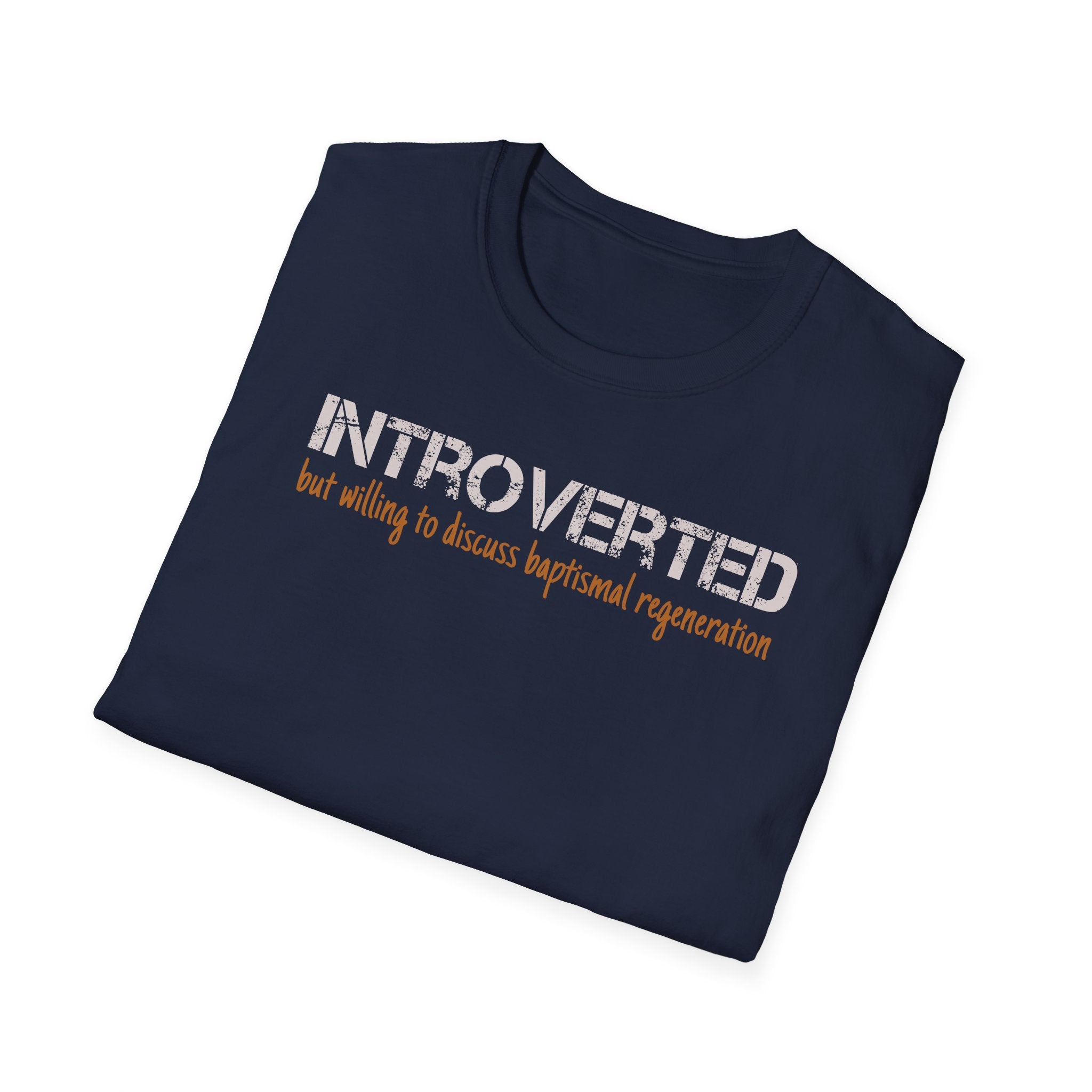 Introverted But Willing to Discuss Baptismal Regeneration Tee
