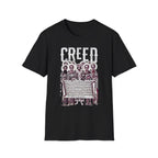 Creed Vintage Saints Graphic T‑Shirt — Religious Iconography Tee with "CREED" Text
