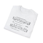 THE Amen Music Sheet T‑Shirt