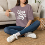 Nicea Vibes Only T-Shirt — Retro Script Graphic Tee