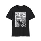 Edvard Munch's Scream Forgot to Socialize the Kids Parody Graphic Tee
