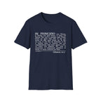 Latin 'In Principio' Text T-Shirt John 1:1-7