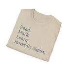 Read. Mark. Learn. Inwardly digest. Shirt