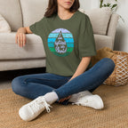 I Am Baptized into Christ Water Drop Christian Tee