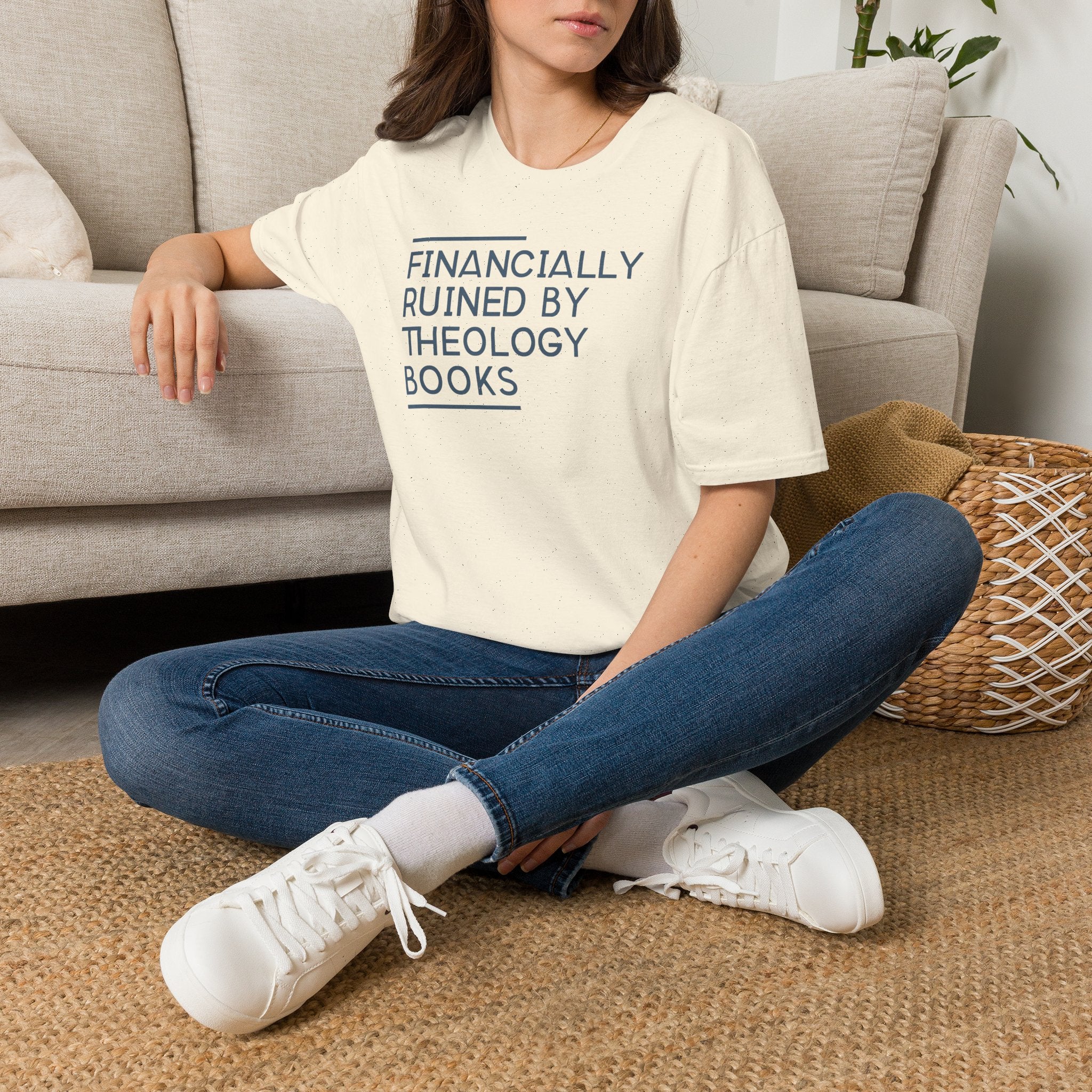 Financially Ruined by Theology Books T-Shirt