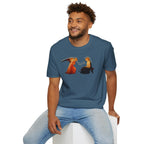 Fra Angelico The Annunciation with Text T-Shirt