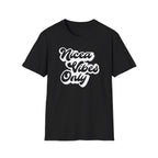 Nicea Vibes Only T-Shirt — Retro Script Graphic Tee