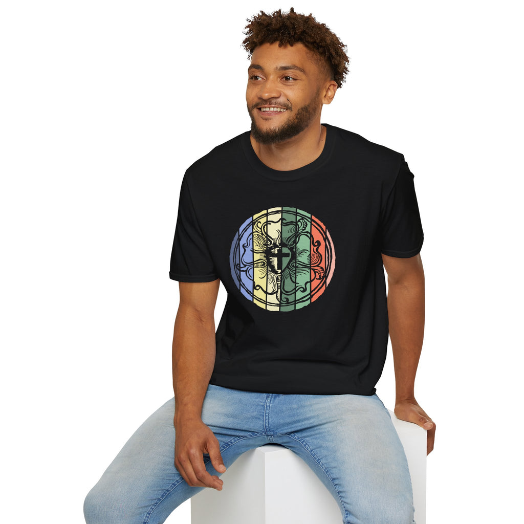 Luther Seal Vertical Stripes T-Shirt