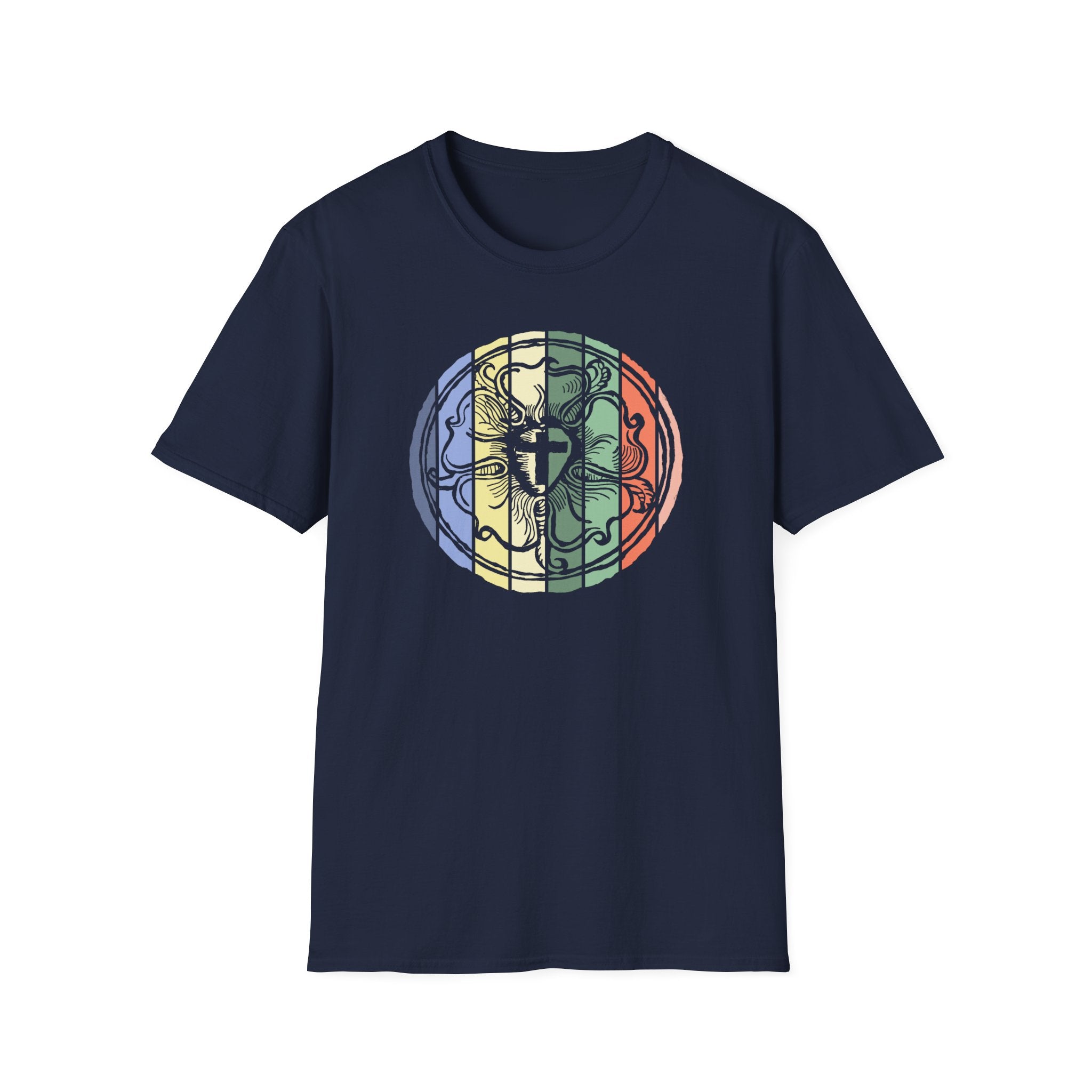 Luther Seal Vertical Stripes T-Shirt