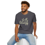 Y'all Need Liturgy White Text T-Shirt