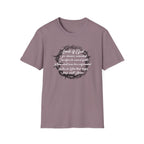 Stricken Smitten and Afflicted Verse 4 Tee - Christian Hymn Shirt
