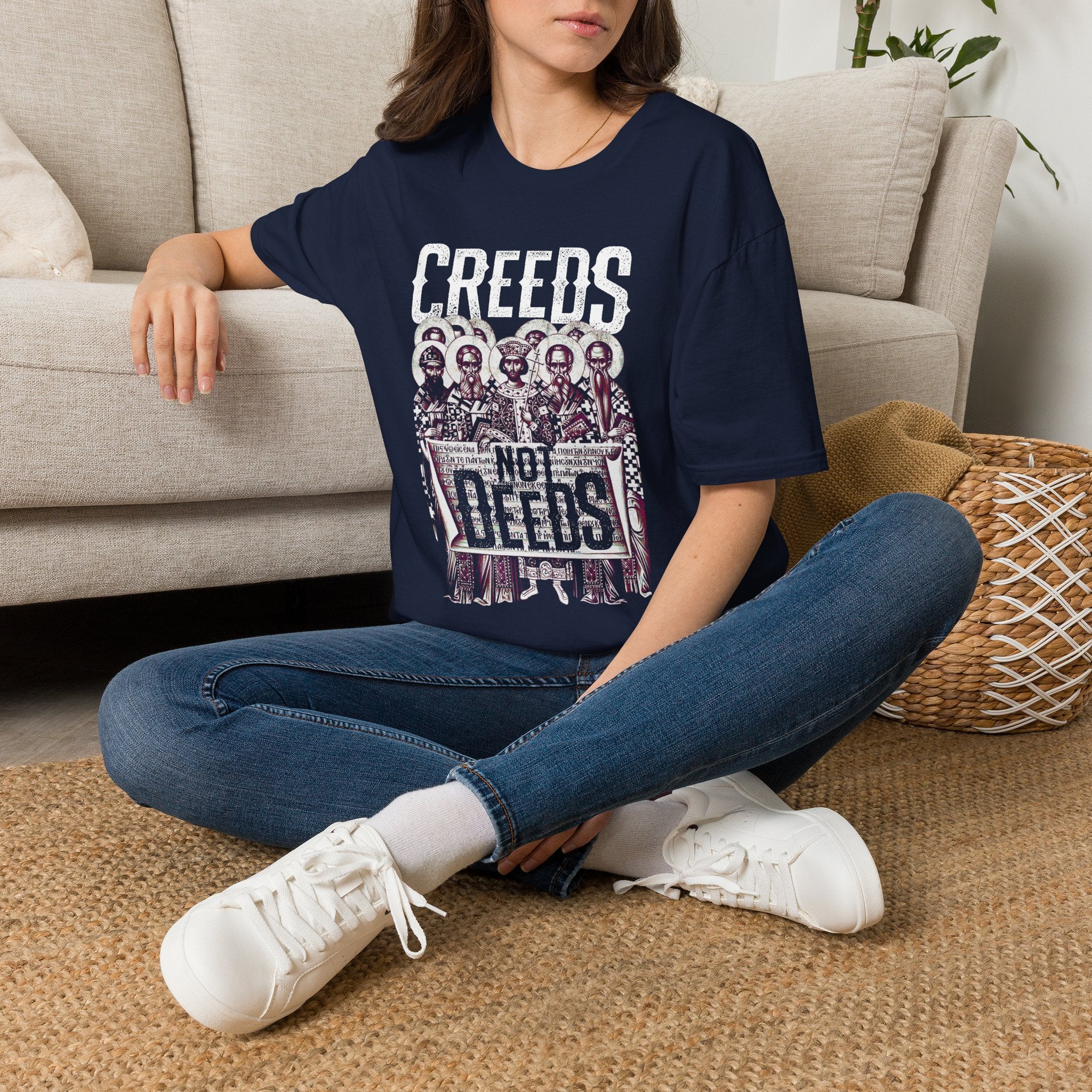 Creeds Not Deeds Graphic T-Shirt