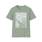 Edvard Munch's Scream Forgot to Socialize the Kids Parody Graphic Tee