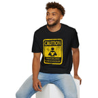 Caution: Unsocialized Homeschooler Funny Homeschool Tee