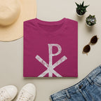 Chi Rho Christian Symbol T-Shirt — Vintage Faith Graphic Tee