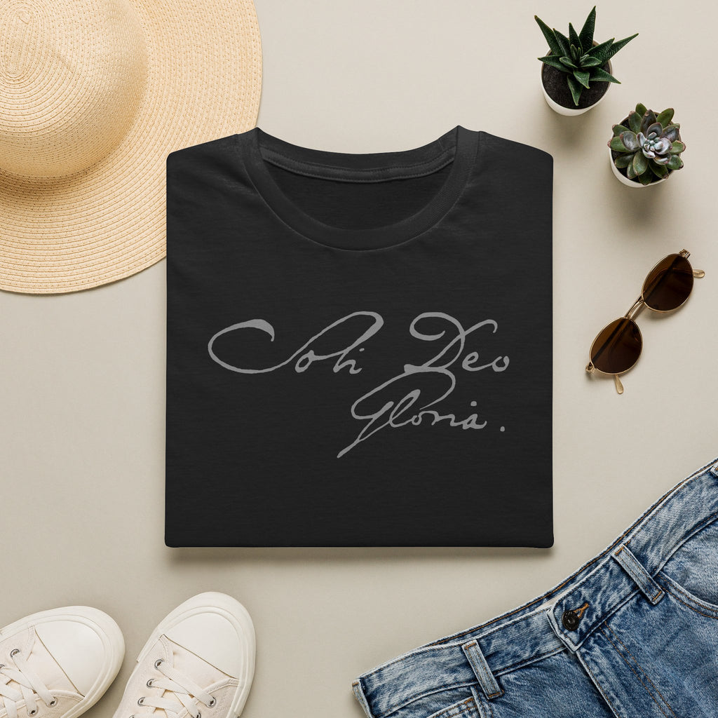 'Soli Deo Gloria' Bach's Handwriting T-Shirt