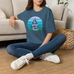 I Am Baptized into Christ Water Drop Christian Tee