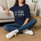He Delights in Mercy T-Shirt — Micah 7:18 Christian Scripture Tee