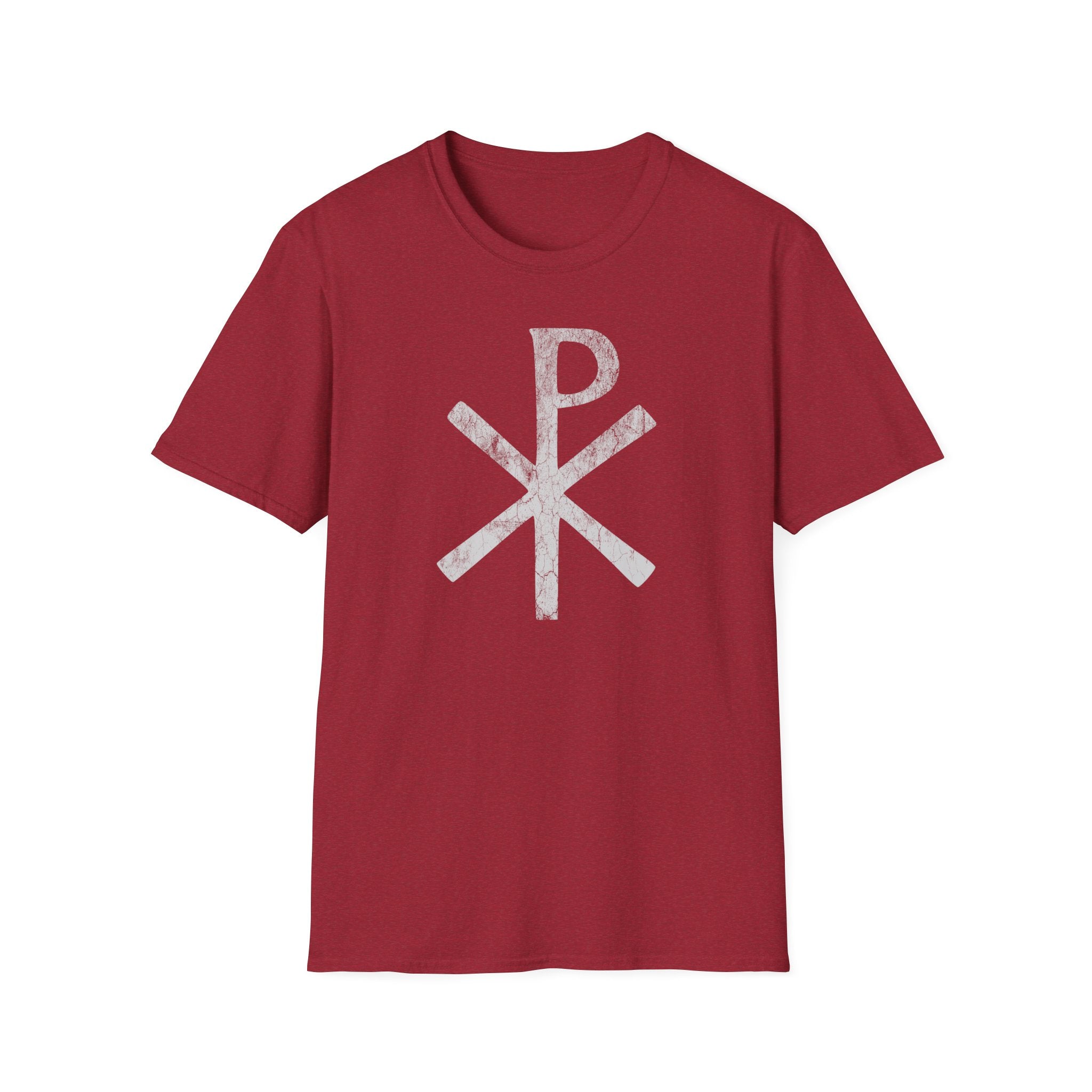 Chi Rho Christian Symbol T-Shirt — Vintage Faith Graphic Tee