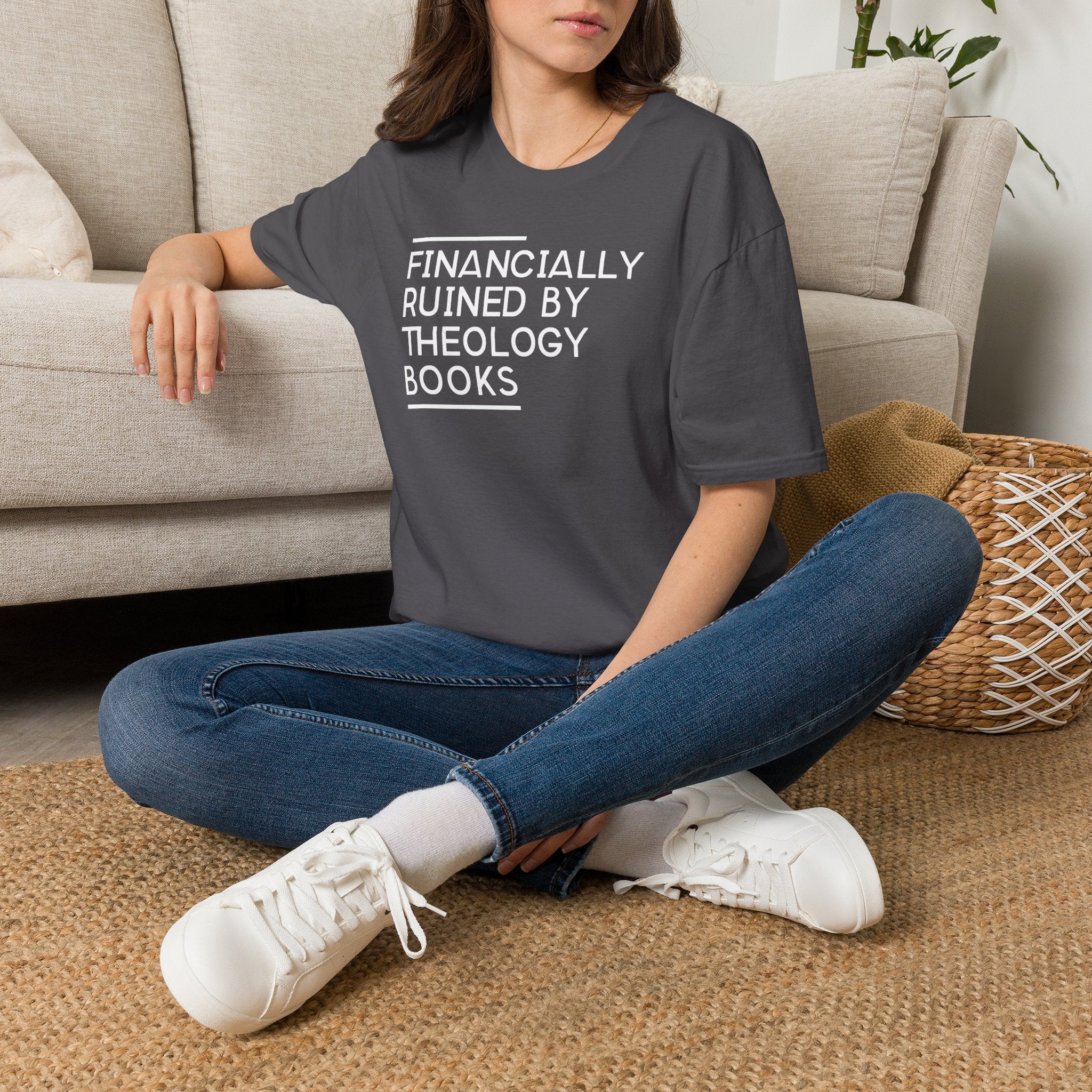 Financially Ruined by Theology Books T-Shirt